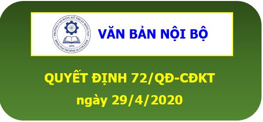 Quyết định  thành lập Hội đồng xét kết quả học tập và công nhận tốt nghiệp năm 2020